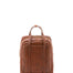 Zaino unisex in vera pelle Made in Italy 100% cotone 4592-MARRONE Alessia Firenze