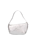 Borsa a spalla da donna Vera pelle e metallo 07228-L001 ARGENTO Roberta Rossi
