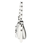 Galatea Borsa a spalla da donna Vera pelle 05708-BIANCO WHITE Gave Lux