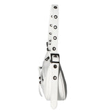 Galatea Borsa a spalla da donna Vera pelle 05708-BIANCO WHITE Gave Lux