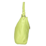 Gaia Borsa a spalla da donna Vera pelle 05897-C12 VERDE Gave Lux