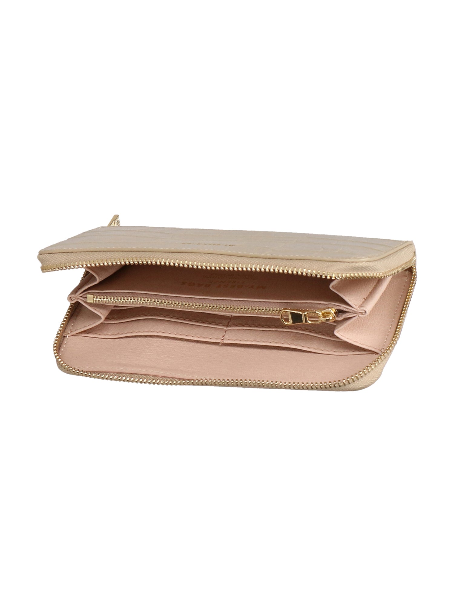 Portafoglio donna vera pelle Made in Italy MYB-7050-SS-C37 BEIGE My Best Bag