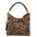 Arya Borsa a spalla da donna Vera pelle 05474-LEO BIANCO NERO 028 Gave Lux