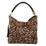 Arya Borsa a spalla da donna Vera pelle 05474-LEO BIANCO NERO 028 Gave Lux