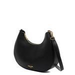 Borsa a spalla da donna 100% poliuretano LAILA-MACRO-BLACK-BRUSH GOLD Marc Ellis