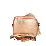 Raffaella Borsa a tracolla da donna Vera pelle 1830-ROSA Gave Lux