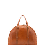 Borsa da viaggio unisex in vera pelle 100% cotone 4589-MIELE Alessia Firenze