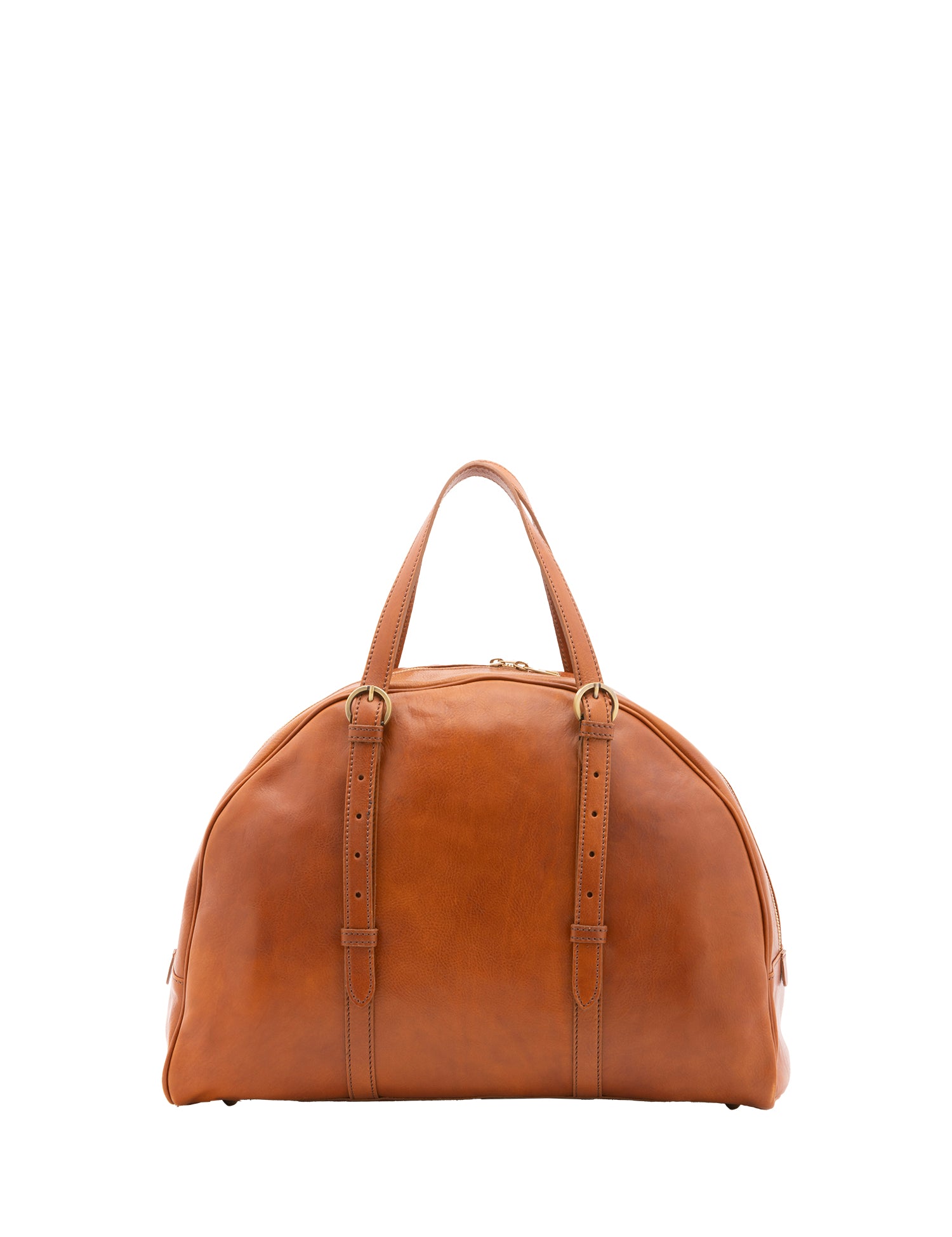 Borsa da viaggio unisex in vera pelle 100% cotone 4589-MIELE Alessia Firenze