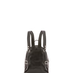 Zaino unisex in vera pelle 100% cotone 4460-NERO Alessia Firenze