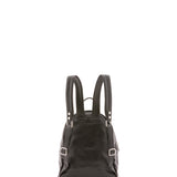 Zaino unisex in vera pelle 100% cotone 4460-NERO Alessia Firenze