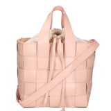 Borsa a mano da donna Vera pelle MYB-7055-SS-ROSA+BEIGE My Best Bag