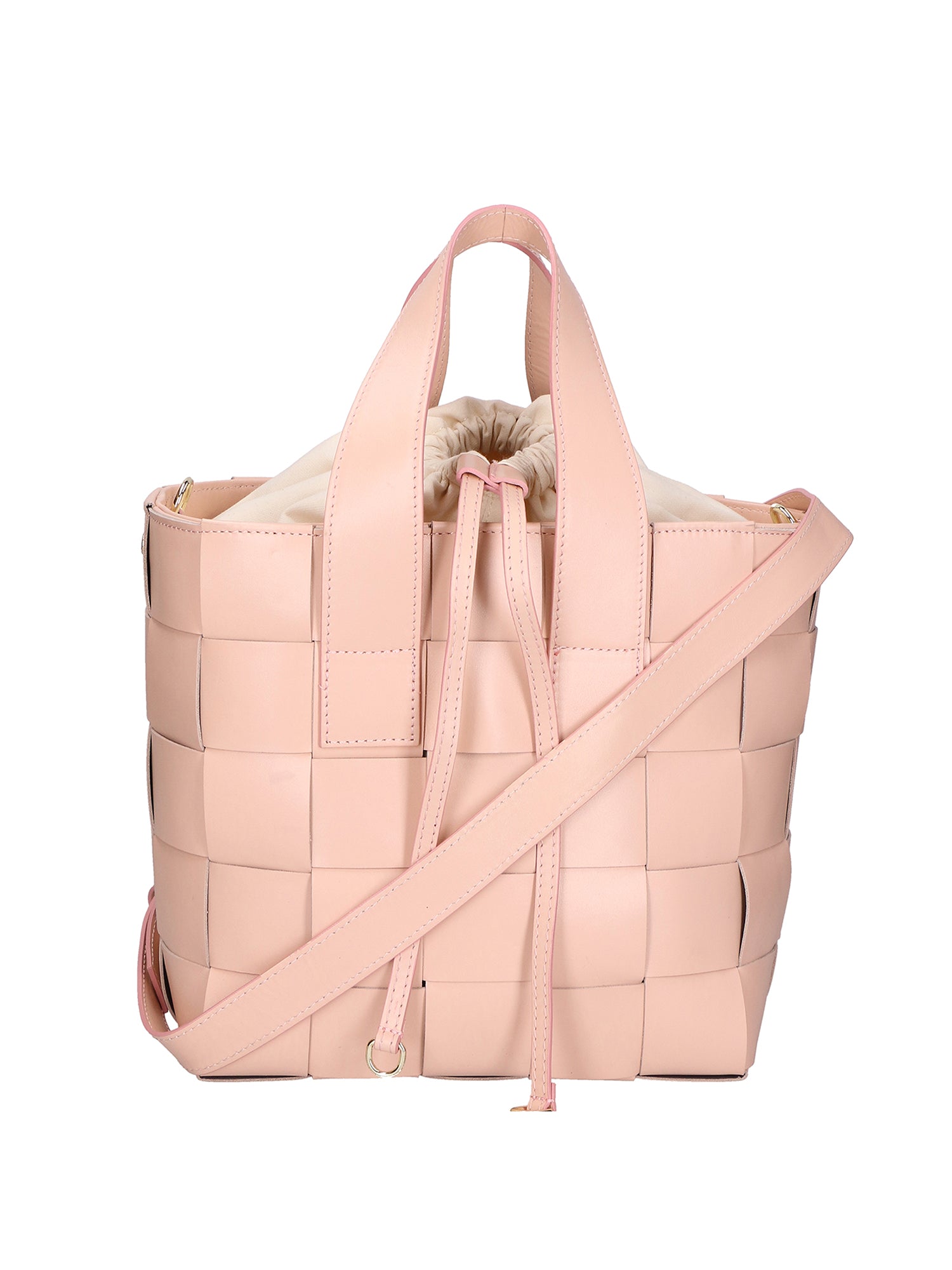Borsa a mano da donna Vera pelle MYB-7055-SS-ROSA+BEIGE My Best Bag