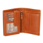 Portafoglio uomo in vera pelle RFID HILB-6702-CUOIO Hill Burry