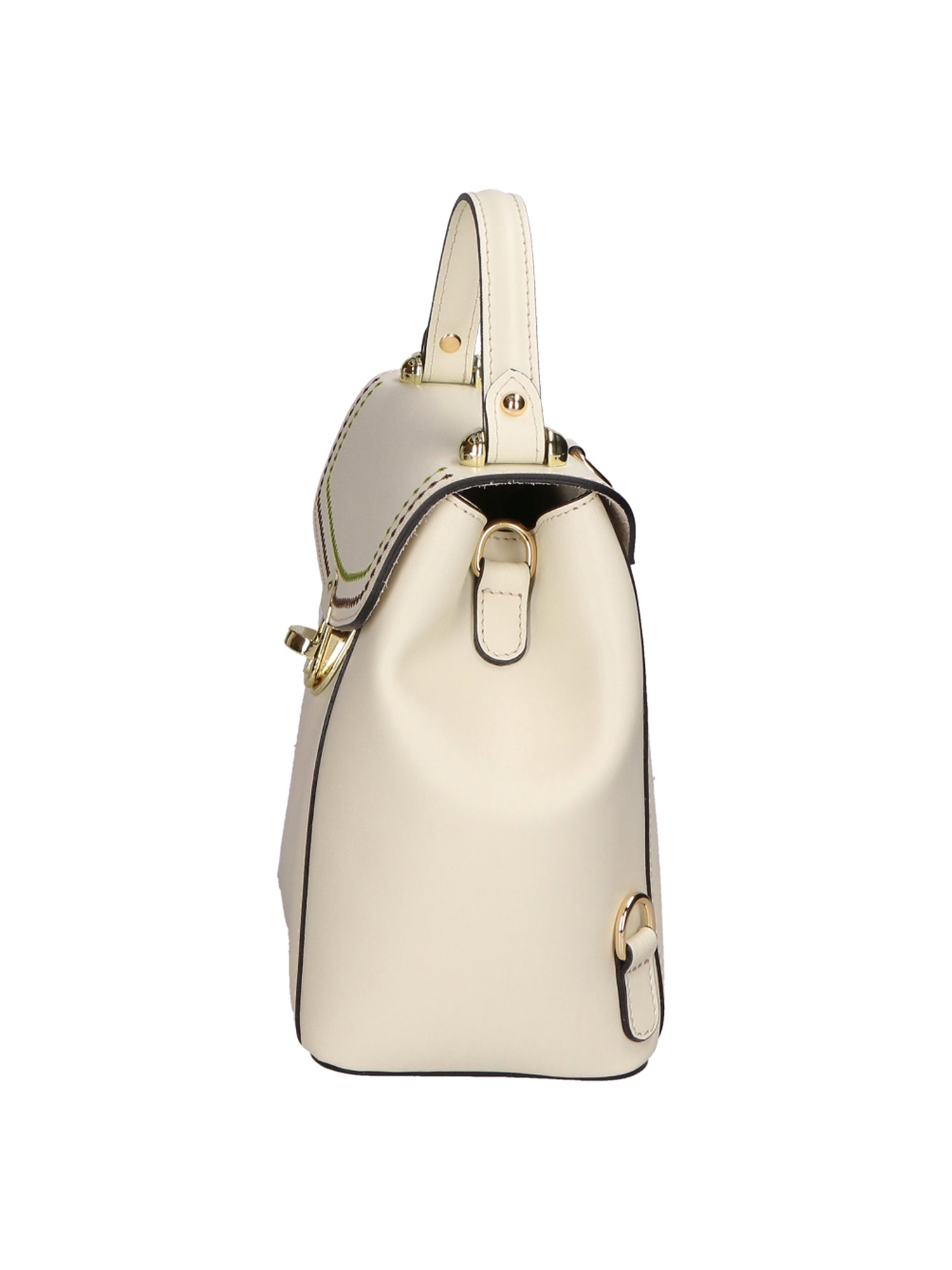 Giuditta Borsa a mano da donna 100% pelle 05937-L804 BEIGE Gave Lux