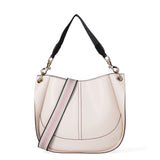 Sac à bandoulière pour femme 100% cuir recyclé 30x26x10 cm