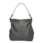 Bea Borsa a spalla da donna 100% pelle 05710-D27 GRIGIO SCURO DARK GREY Gave Lux