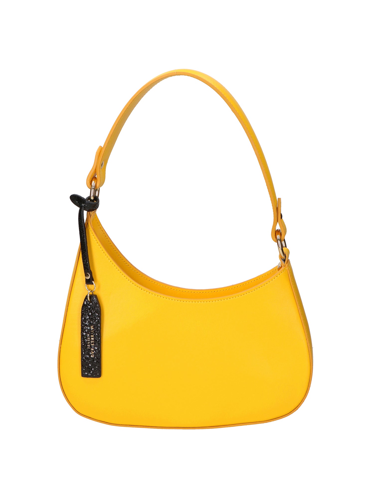 Borsa a spalla da donna Vera pelle MYB-05254-SS-GIALLO B04 My Best Bag