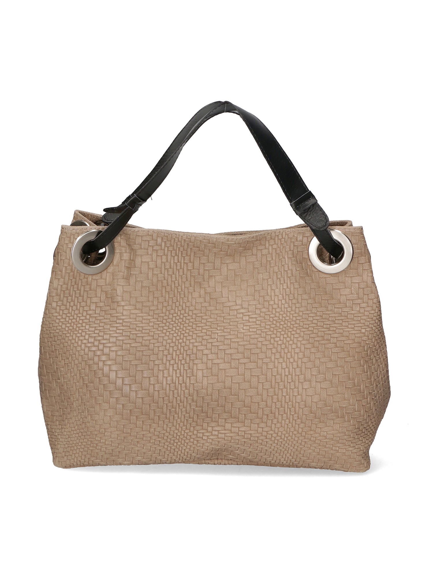 Emilia Borsa a spalla da donna Vera pelle 80059-004 TAUPE Gave Lux