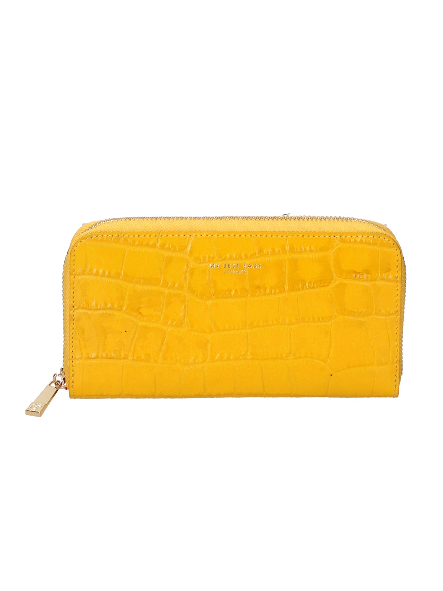 Portafoglio donna vera pelle Made in Italy MYB-7050-SS-C04 GIALLO My Best Bag