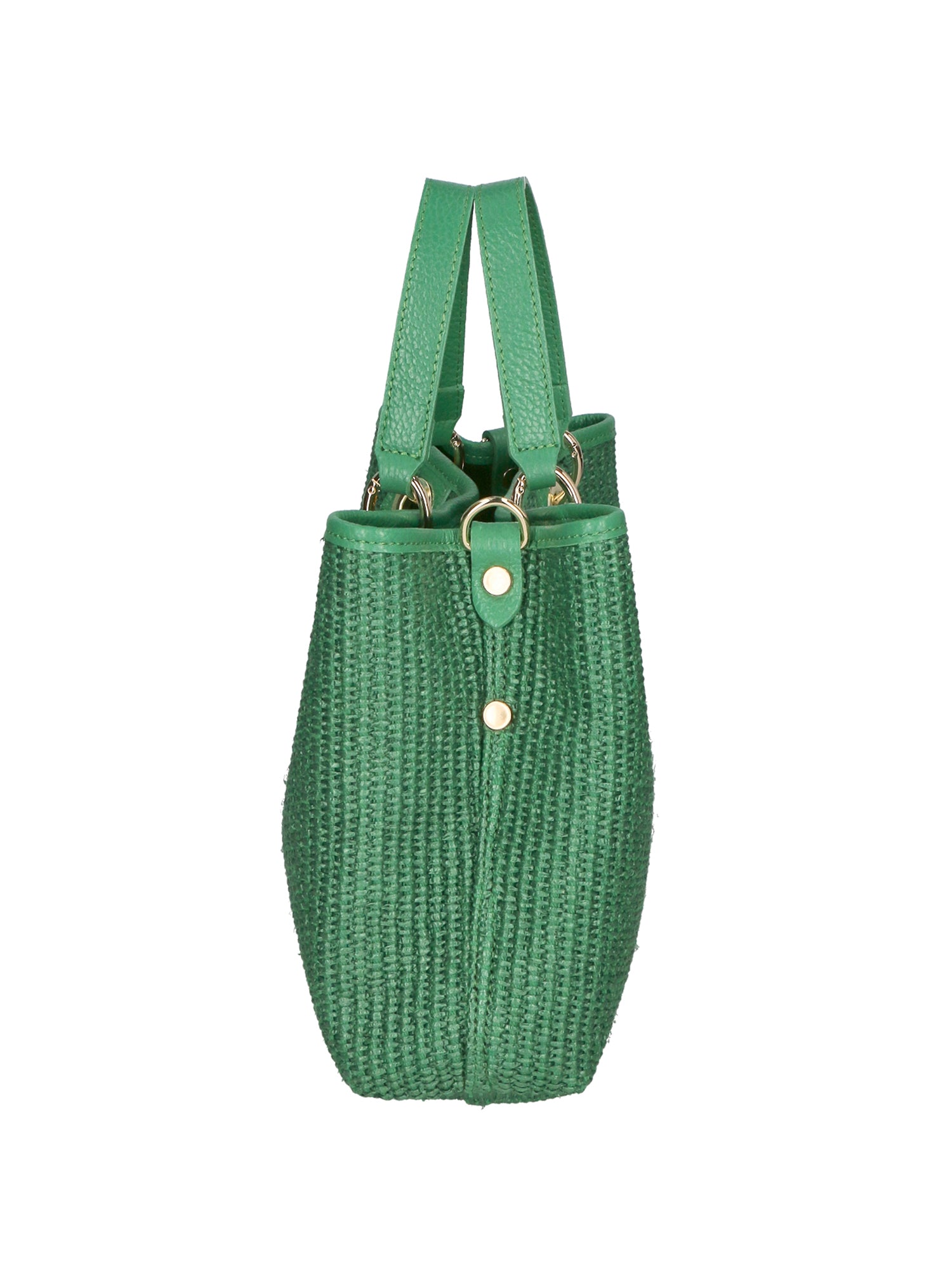 Borsa a mano da donna Paglia & Pelle MYB-05167-SS-529+D47 VERDE MELA My Best Bag