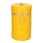 Borsa a spalla da donna Vera pelle coccodrillo MYB-7023-SS-GIALLO My Best Bag