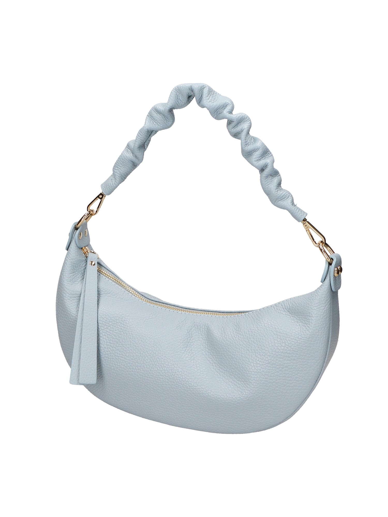 Ida Borsa a spalla da donna Vera pelle 05916-C92 CIELO Gave Lux