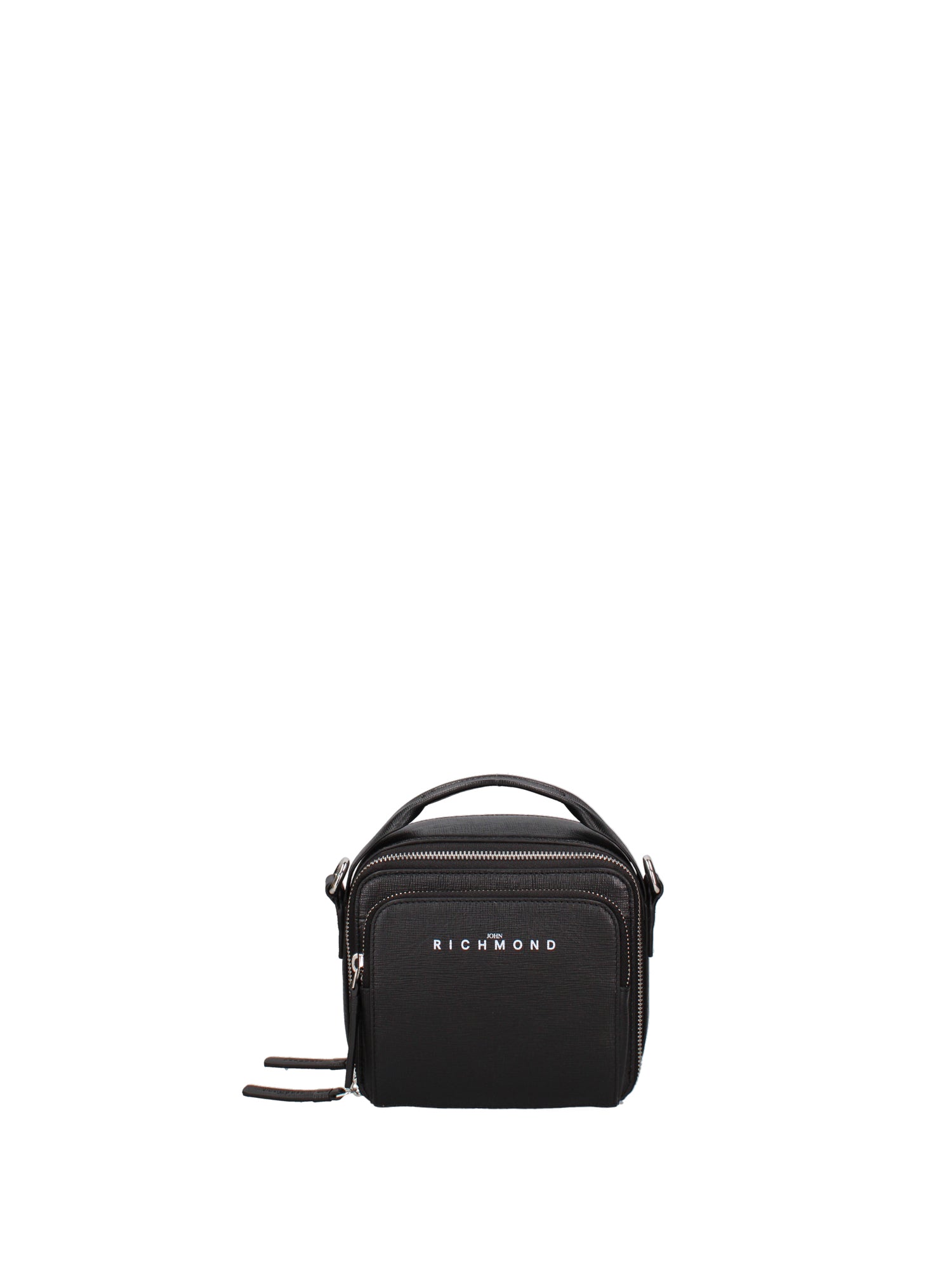 Borsa a tracolla uomo in vera pelle Casual JR-B124-BLACK John Richmond