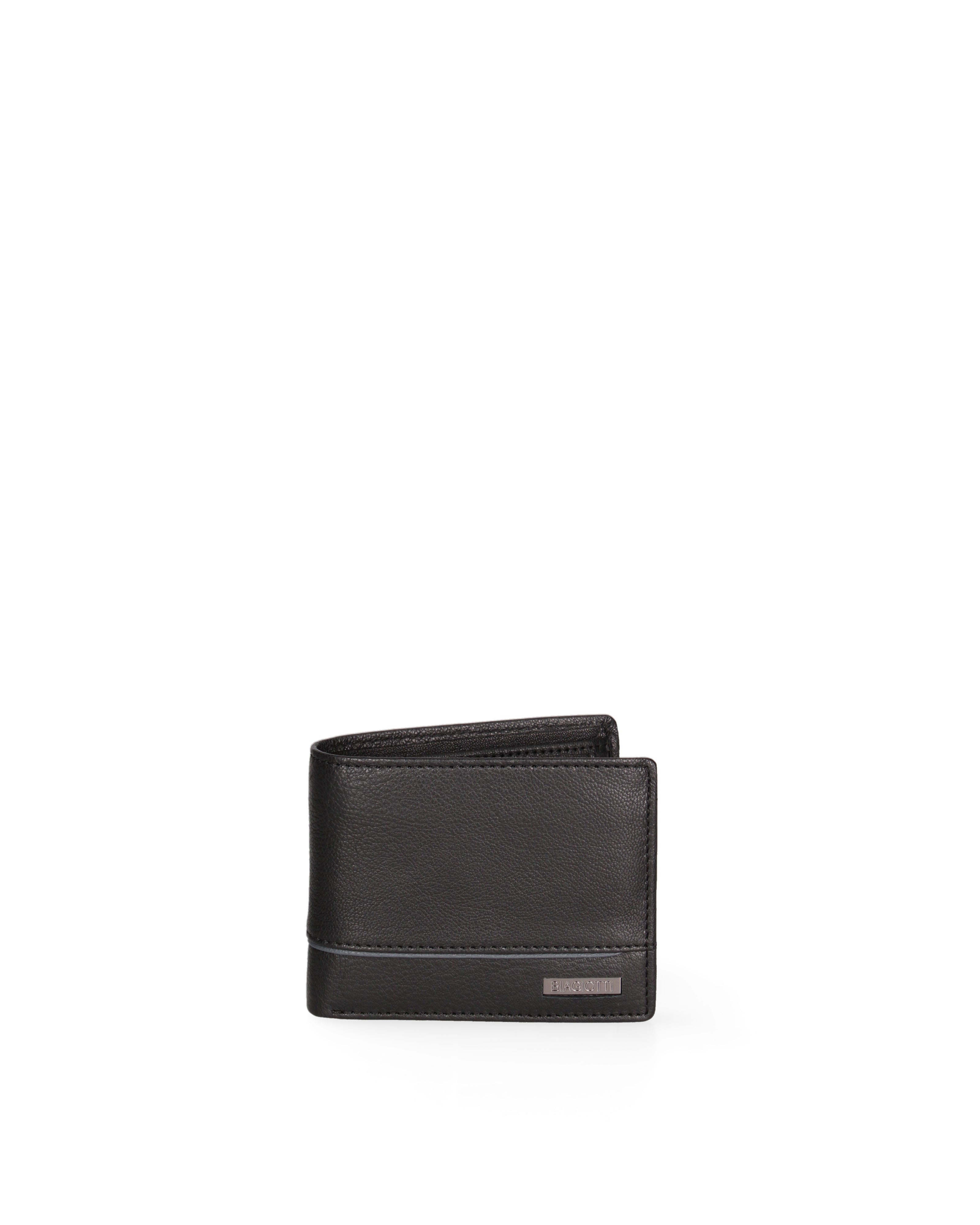Portafoglio uomo in vera pelle Casual LB7611-44-NERO Laura Biagiotti