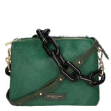 Borsa a spalla da donna Vera pelle di cavallino MYB-8021-FW-FORESTA My Best Bag