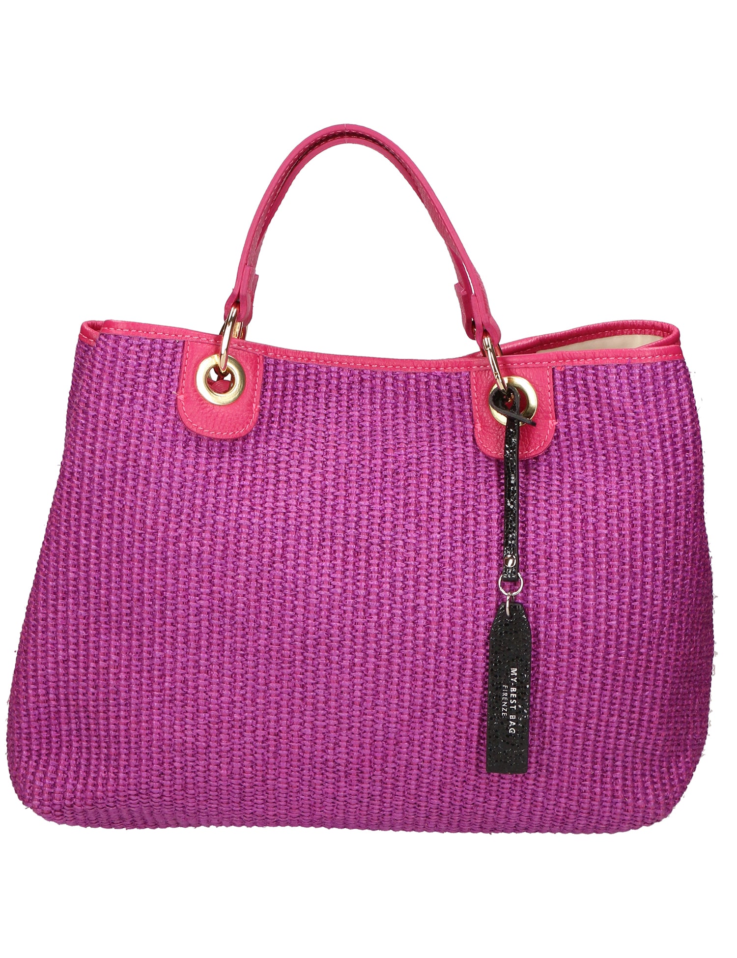 Borsa a mano da donna Paglia & Pelle MYB-05168-SS-436+D02 FUXIA My Best Bag