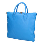 Ginny Borsa a spalla da donna Vera pelle 05981-D222 BLU ASTER Gave Lux