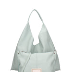 Borsa a mano da donna 100% vera pelle 07209-D102 CIELO Roberta Rossi