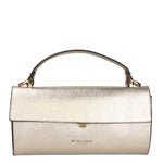 Borsa a mano da donna 100% vera pelle MYB-6035-FW-PLATINO My Best Bag