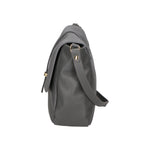 Veronica Borsa a spalla da donna Vera pelle 06519-D27 GRIGIO SCURO Gave Lux