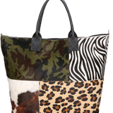 Ivony Borsa a mano da donna Vera pelle 07051-MIX Gave Lux