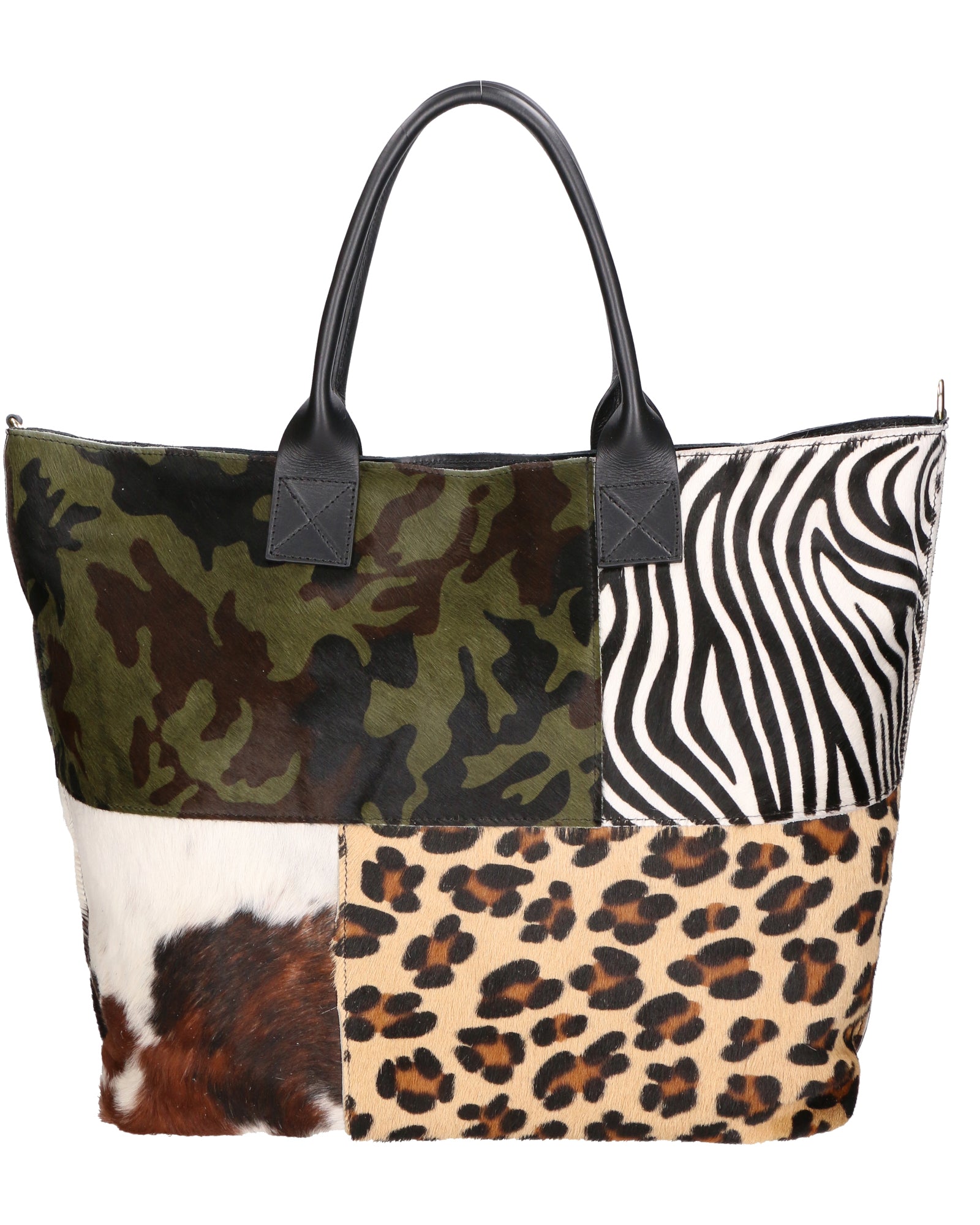 Ivony Borsa a mano da donna Vera pelle 07051-MIX Gave Lux