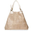 Crystalline Chic Borsa a spalla da donna Vera pelle 03631-004 TAUPE Chiara Ferretti