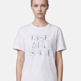 T-shirt in 83,4% Cotone 16,6% Poliammide Blu