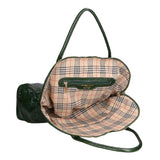Borsa a mano da donna 100% vera pelle MYB-6013-FW-703 VERDE My Best Bag