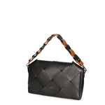 Valenza Ultra Borsa a spalla da donna Vera pelle 04155-D28 NERO Chiara Ferretti