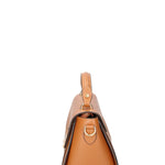 Borsa a mano da donna 100% pelle ruga JR-W-1128RU-CUOIO-GOLD John Richmond