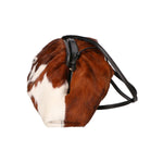 Astrid Borsa a spalla da donna Vera pelle 05476-NERO MUCCA 005 Gave Lux