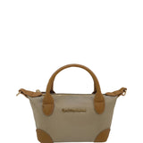 Borsa a Tracolla in Pvc Beige