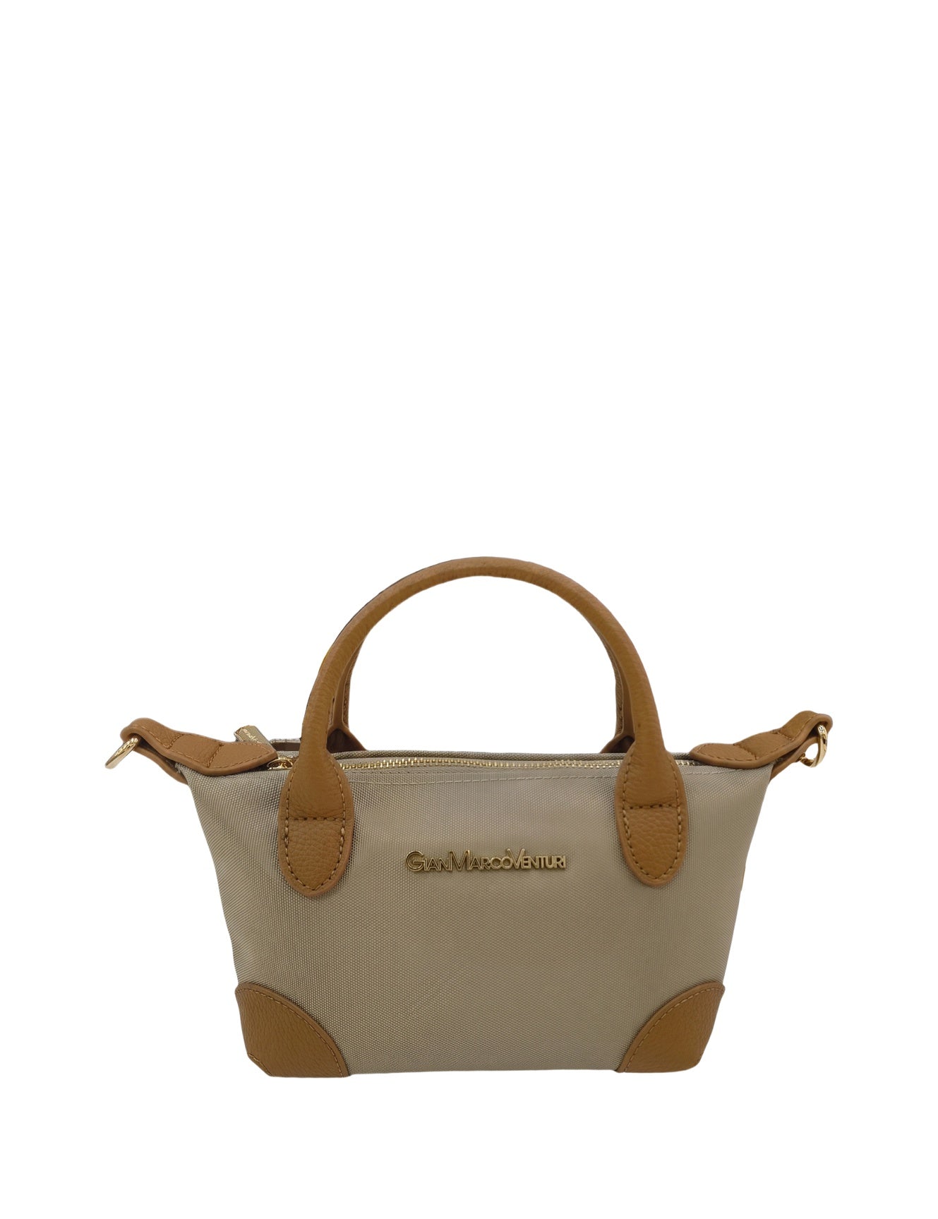 Borsa a Tracolla in Pvc Beige