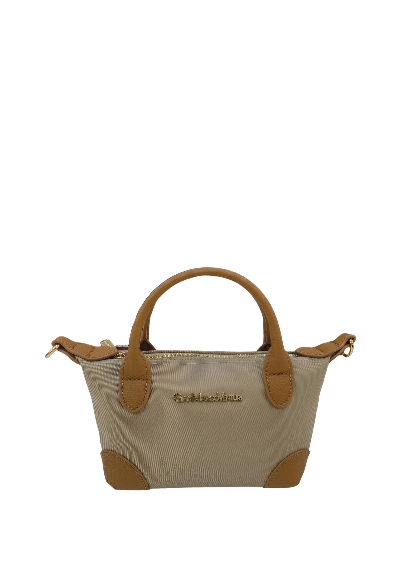 Borsa a Tracolla in Pvc Beige