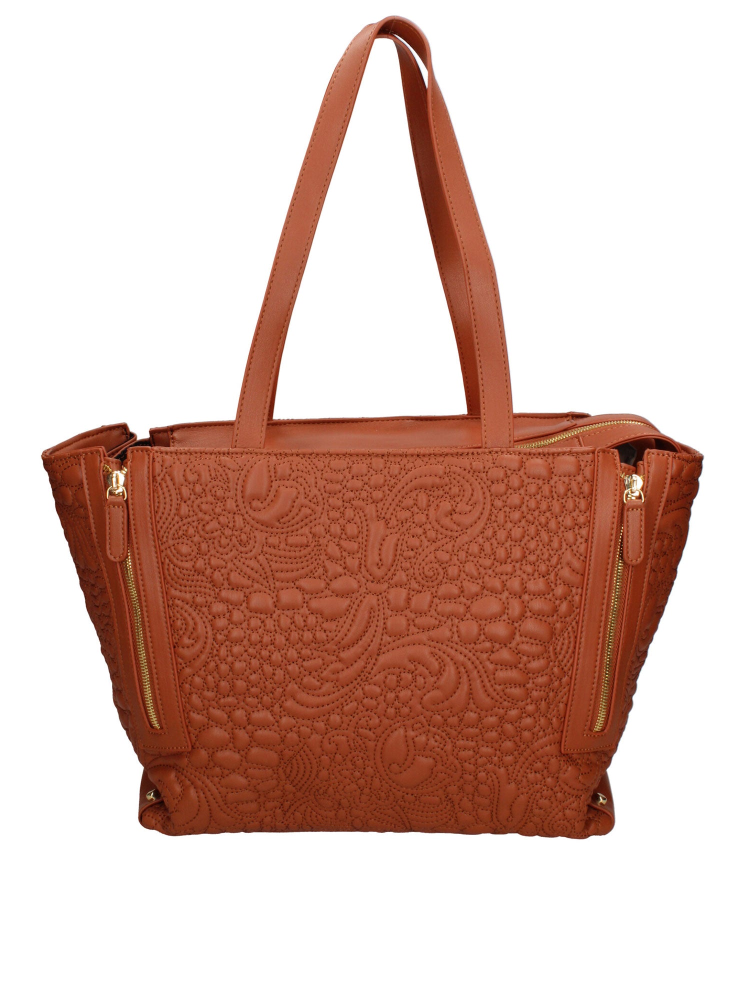 Valoria Pro Borsa a spalla da donna 100% poliuretano B16890GR-MARRONE Braccialini