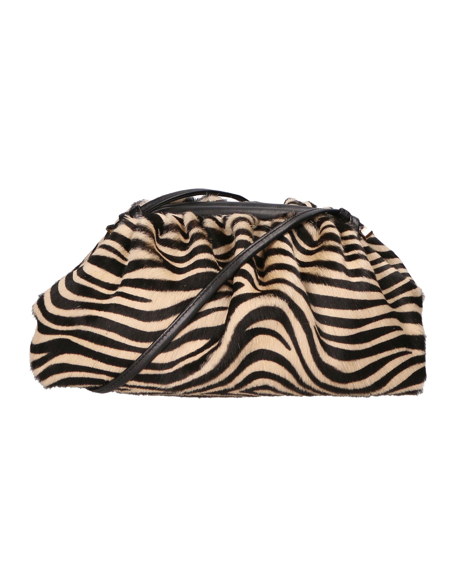 Astrid Borsa a spalla da donna Vera pelle 05476-NERO ZEBRA C N 003 Gave Lux