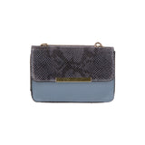 Pamela Borsa a tracolla da donna Vera pelle e stampa serpente 556055-CARTA ZUCCHERO Gave Lux