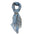 Tatiana L2030-BLU Foulard unisex Cotone e Seta Gave Lux