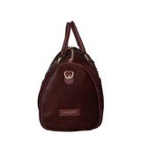 Borsa a mano da donna Vera pelle di cavallino MYB-8024-FW-BORGOGNA My Best Bag